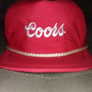 Vintage Coors beer hat